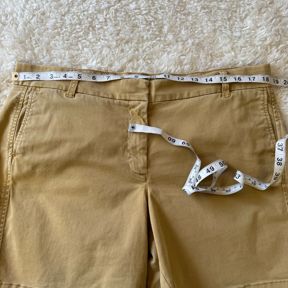 J CREW Women's Khaki 7" stretch chino short Size 14 H5809 - Picture 4 of 10